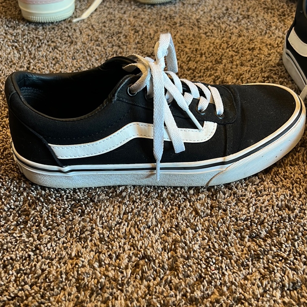 black vans size 8 womens